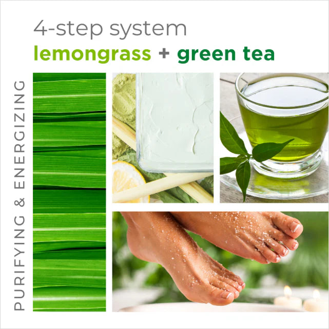 BCL Spa - Lemongrass + Green Tea - Sugar Scrub