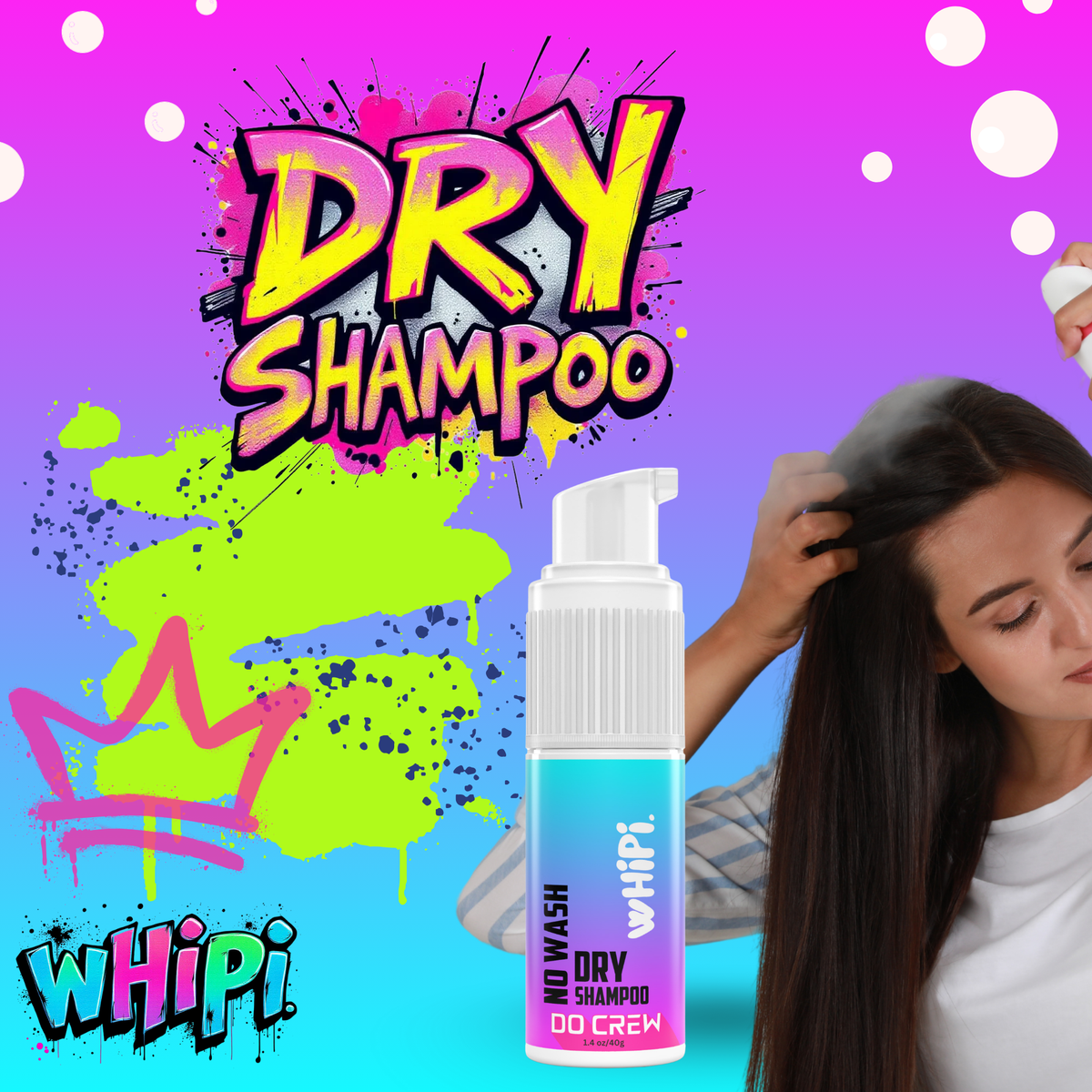 No Wash- Do Crew Dry Shampoo Whipi Co
