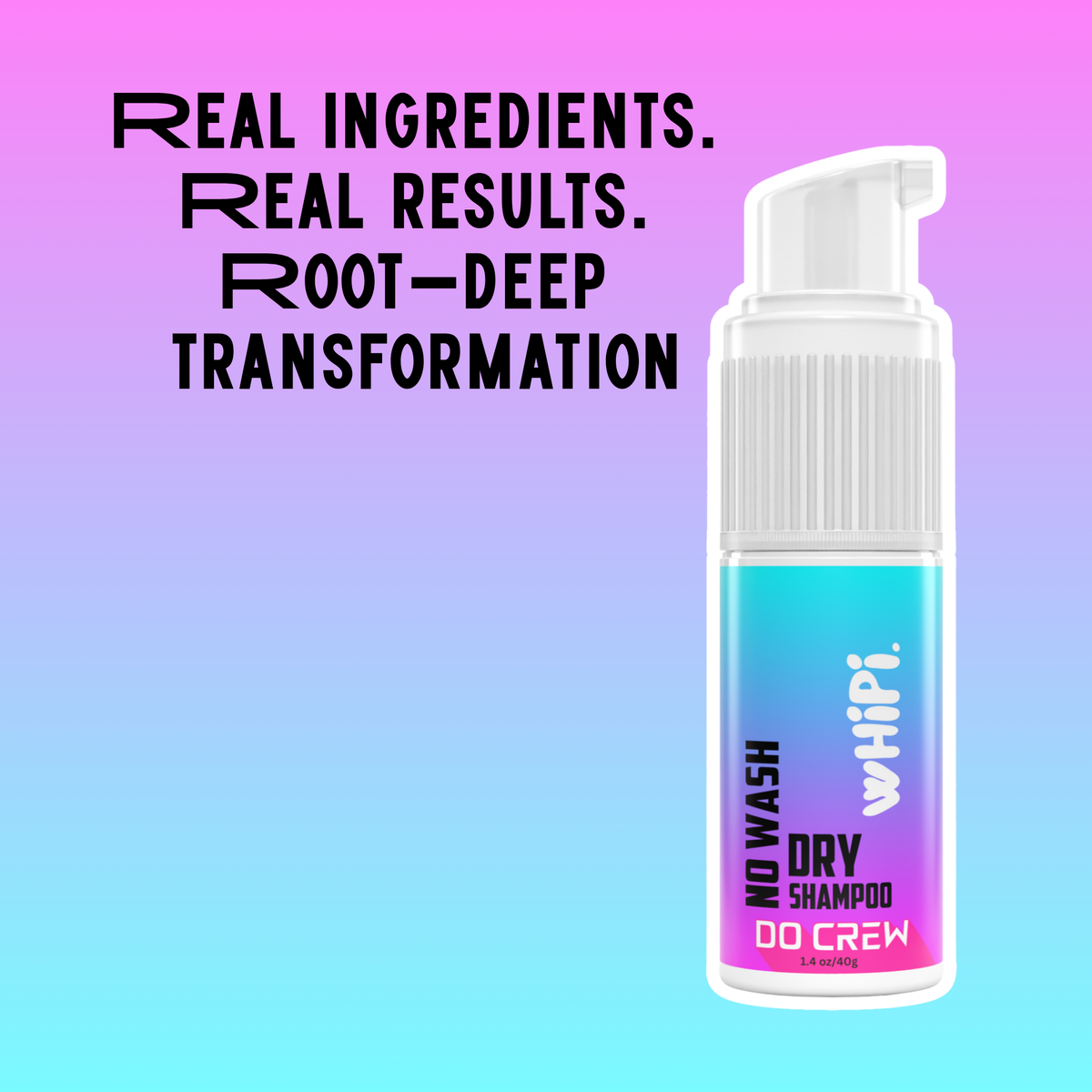 No Wash- Do Crew Dry Shampoo Whipi Co
