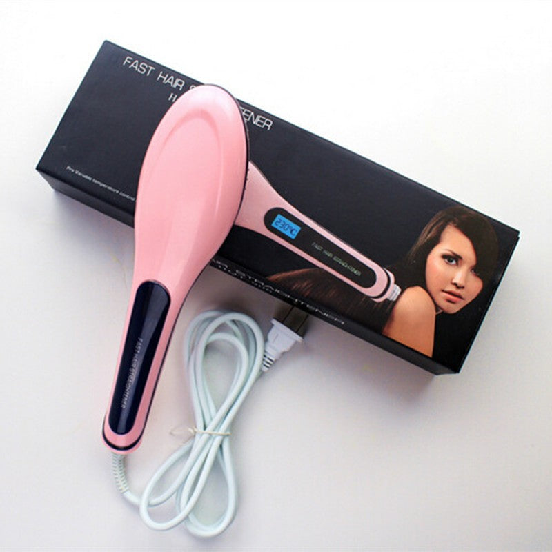 Paddle Brush Hair Straightener My Store