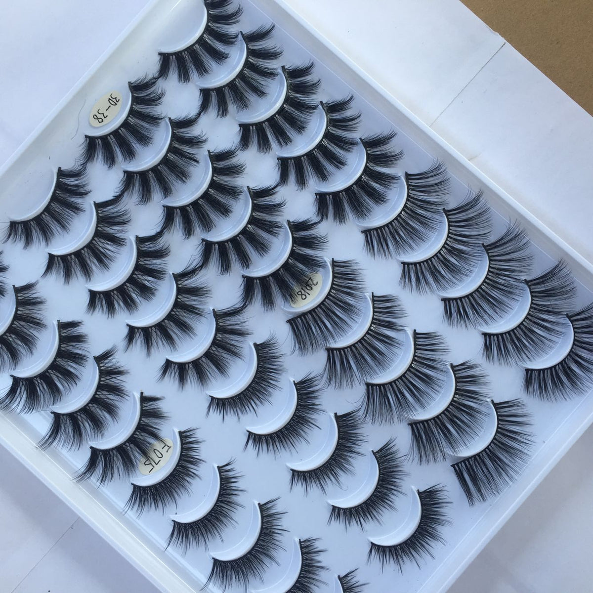 20 Pairs Of False Eyelashes Three-dimensional Multi-layer Mixed Eyelashes Elyvora LLC