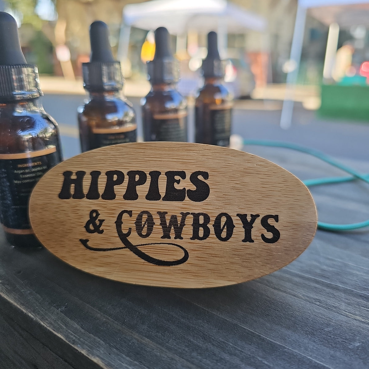 Logo Brush Hippies and Cowboys Beard Care