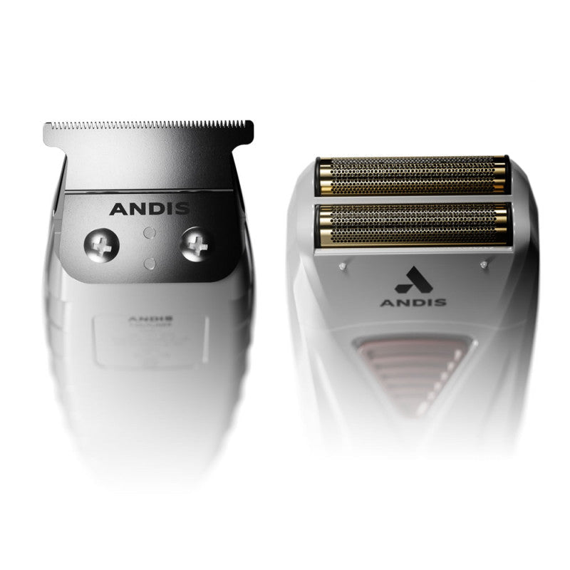ANDIS FINISHING COMBO - TRIMMER & SHAVER (#17270) N.O.S. Barber Supply