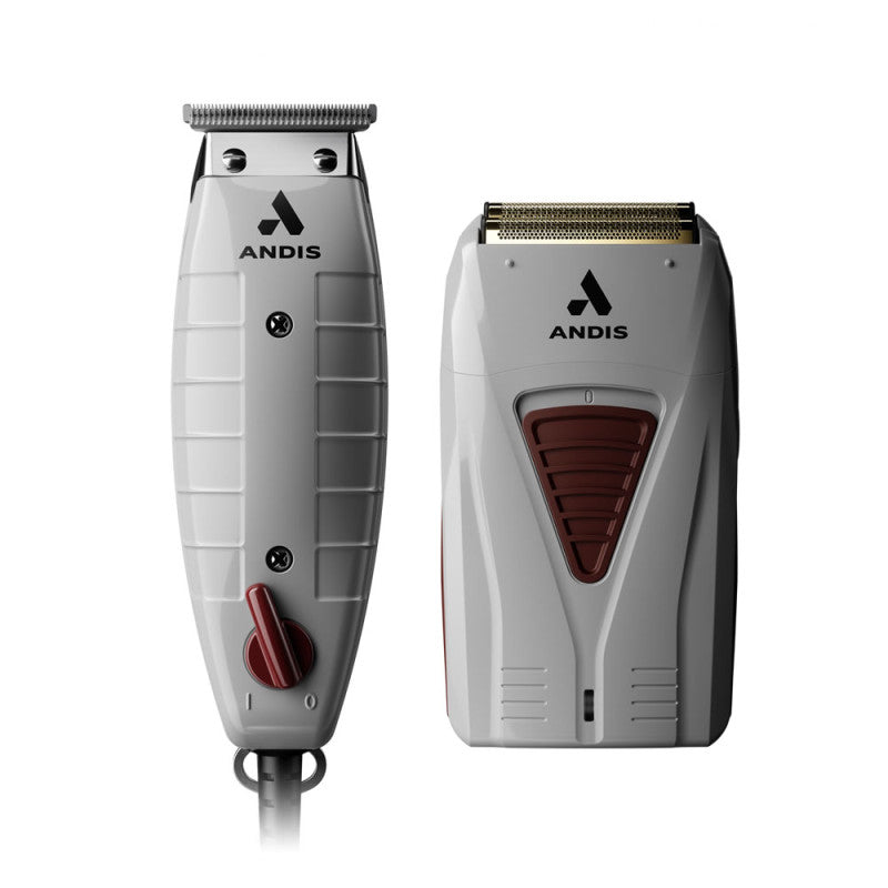 ANDIS FINISHING COMBO - TRIMMER & SHAVER (#17270) N.O.S. Barber Supply