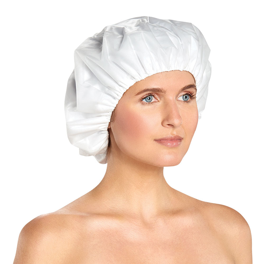Scalpmaster Terry Lined Shower Cap, Assorted Colors - 1 Cap Beauty Supply 123 Outlet