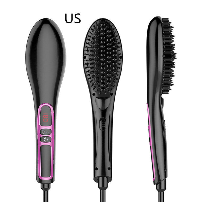LCD anti-scalding electric hair straightener FLIPSTYLEZLLC