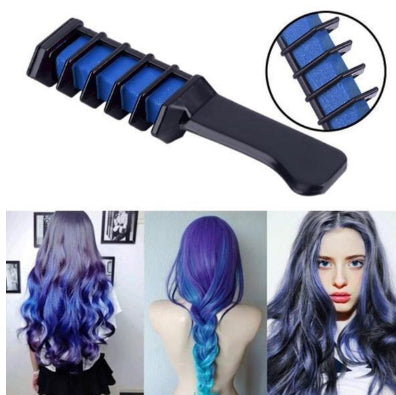 Temporary Mini Disposable Crayons Hair Color Dyeing Mascara Dye Chalk Box With Brush My Store