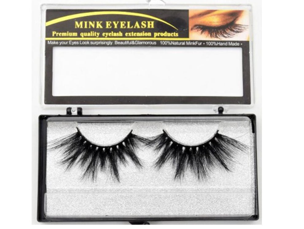 3D mink hair false eyelashes natural thick European and American wholesale handmade eyelashes Elyvora LLC