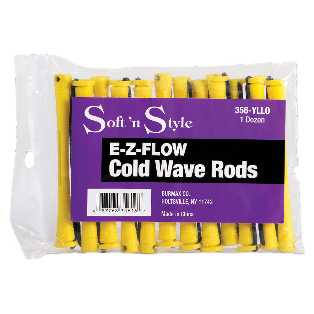 Perm Rods - Yellow Long Beauty Supply 123 Outlet