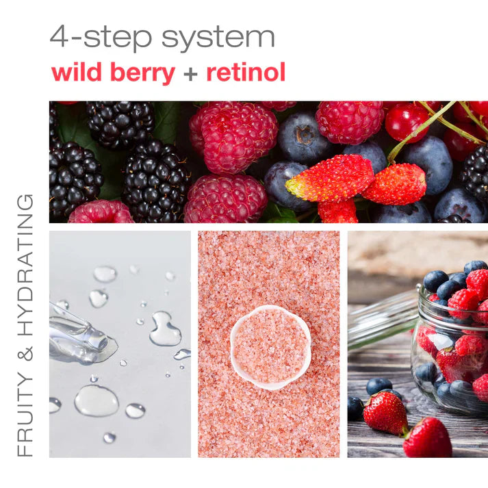 BCL Spa - Wild Berry + Retinol - Sugar Scrub