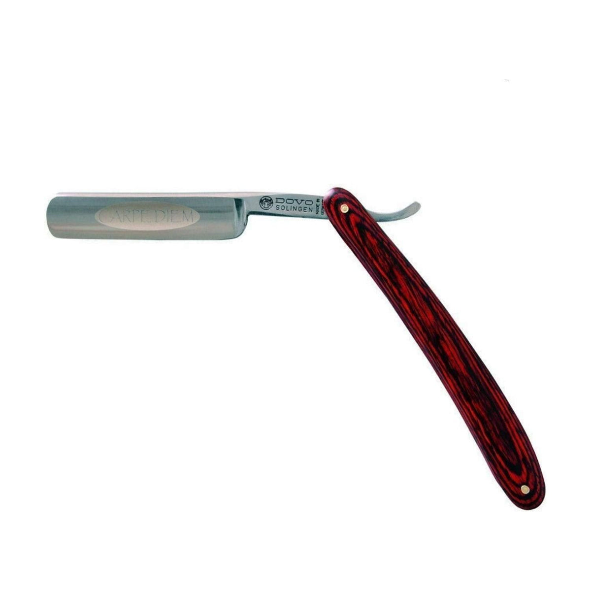 Dovo Solingen 114583 Carpe Diem 5/8" Full Hollow Ground Straight Razor Carbon Steel Pasteur Pharmacy