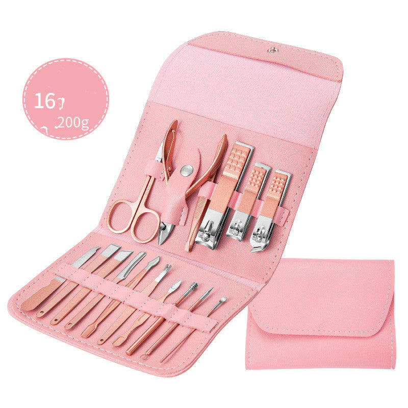 Professional Scissors Nail Clippers Set Ear Spoon Dead Skin Pliers Nail Cutting Pliers Pedicure Knife Nail Groove Trimmers My Store