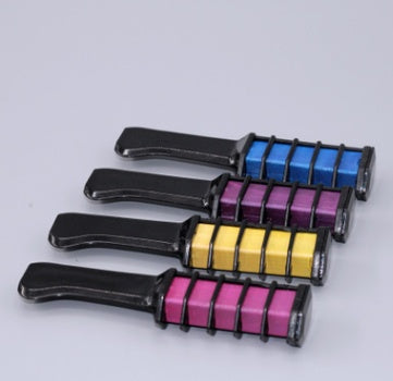 Temporary Mini Disposable Crayons Hair Color Dyeing Mascara Dye Chalk Box With Brush My Store