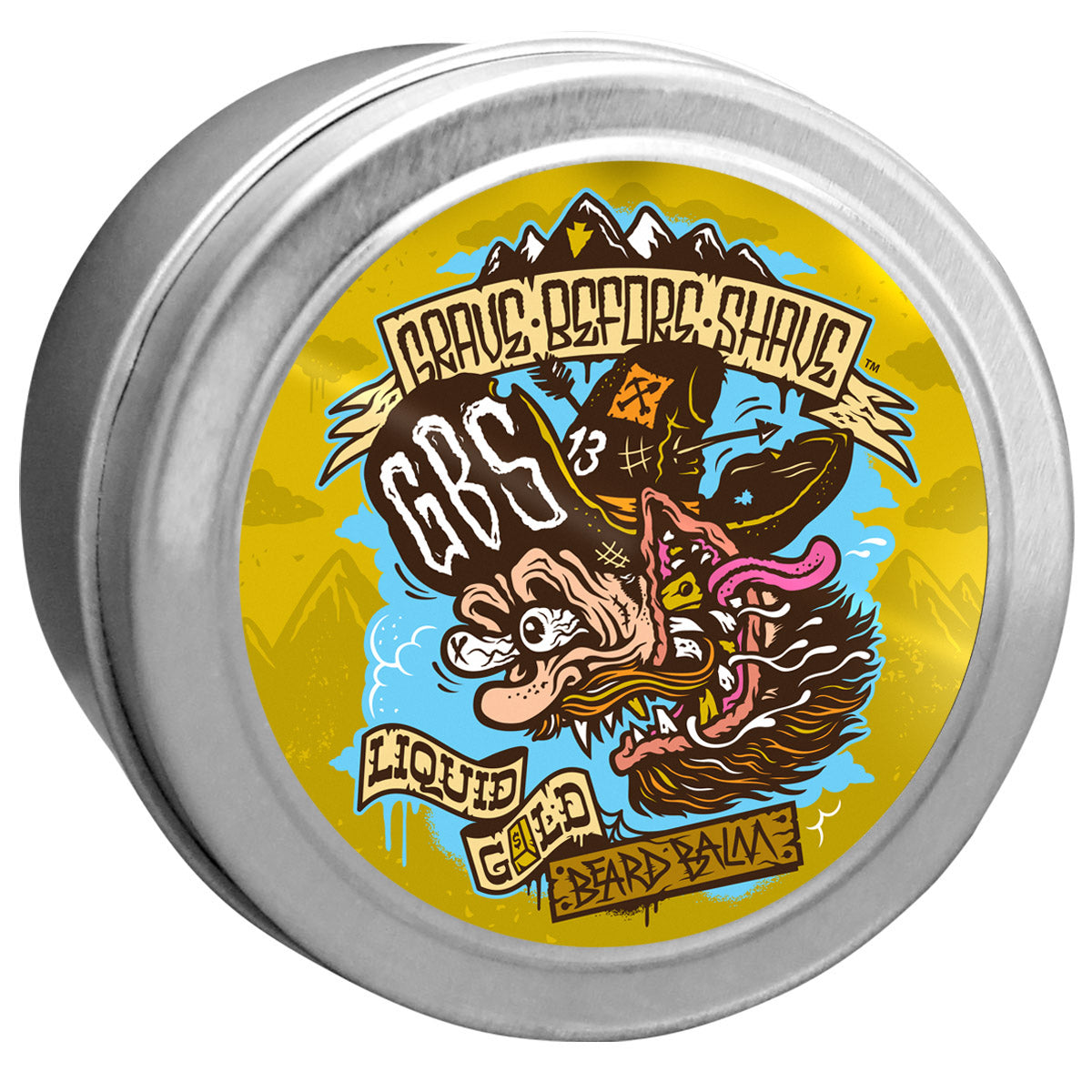 4 OZ. BIG TINS GRAVE BEFORE SHAVE BEARD™ BALM