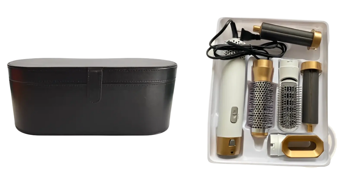 5-in-1 Hot Air Comb Hair Dryer and Styler Set ARBA Global