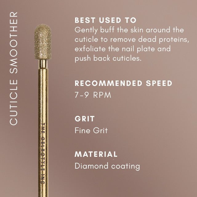 Bit #284 - Cuticle Smoother Bit - TGB Lunali Nail Supply