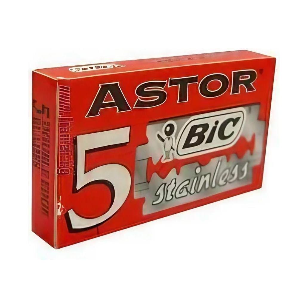 Bic Astor Stainless Double Edge Razor Blades - 5 Pack Pasteur Pharmacy
