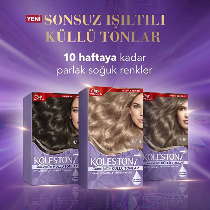 Koleston Hair Color Permanent Cream - Rich Shades | 1-Box Beauty Care Bag