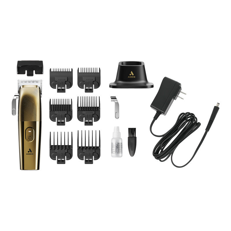 ANDIS ENVY II PREMIER CLIPPER - GOLD (#561566) N.O.S. Barber Supply