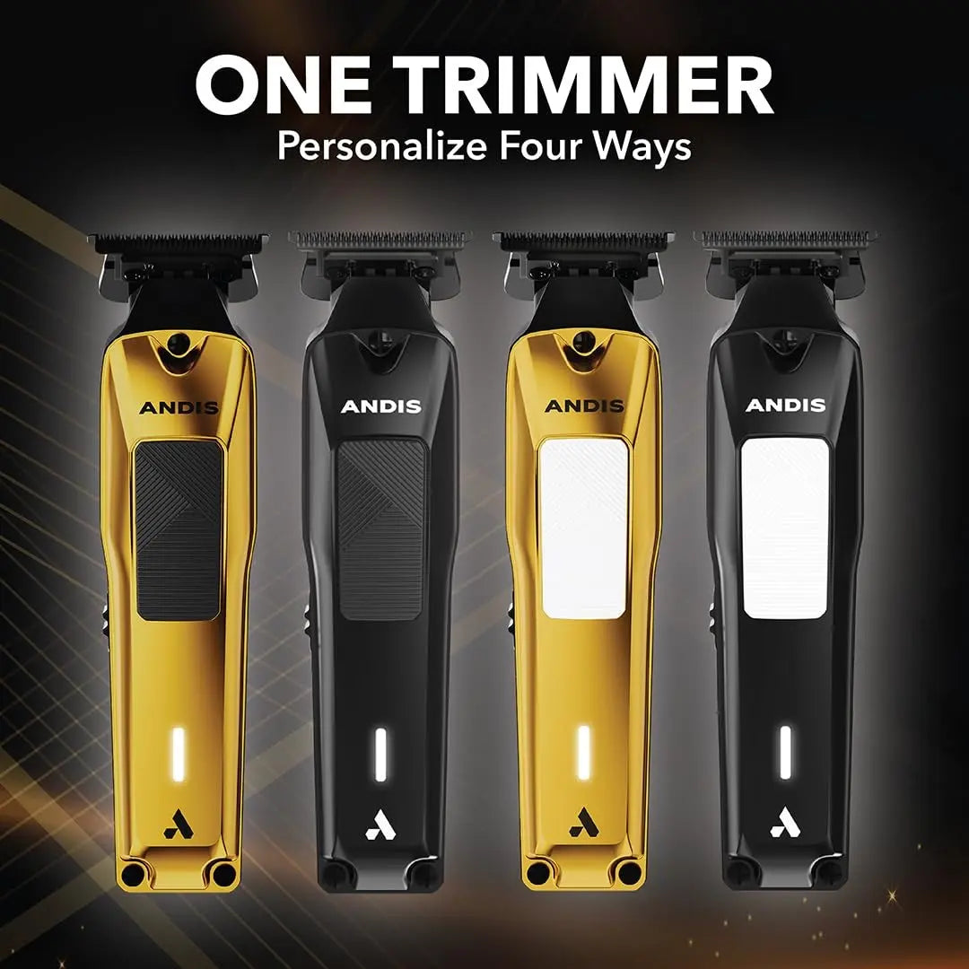 Andis 562310 Phenom Professional Cord/Cordless Trimmer, Gold BUYBARBER.COM