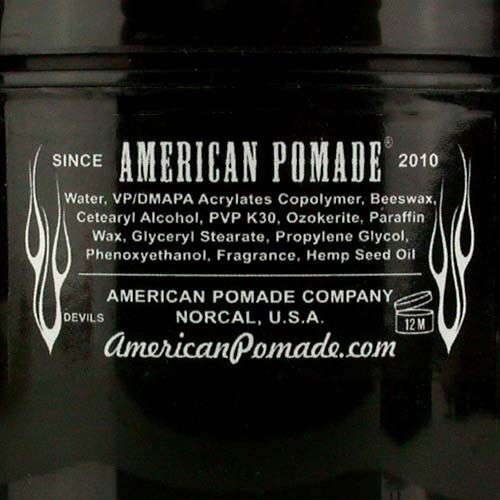 American Pomade Devil's Clay Hair Dressing The Grease Shop