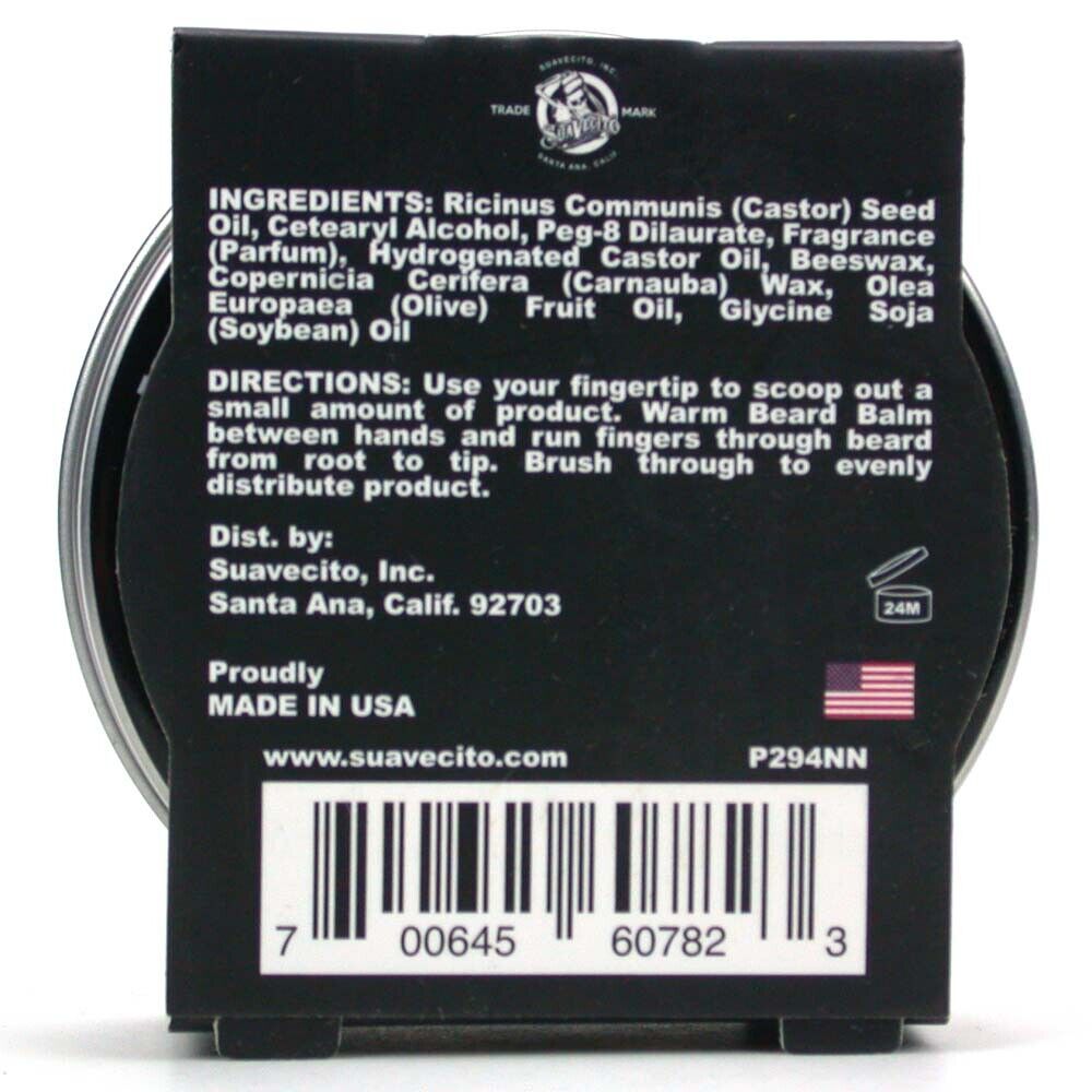 Suavecito Beard Balm - Whiskey Bar The Grease Shop