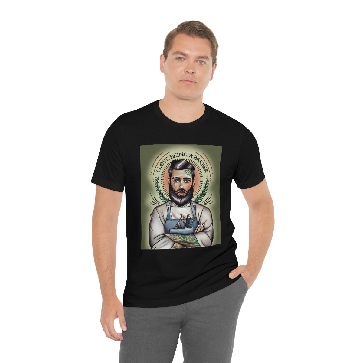 Unisex Jersey Short Sleeve Tee officialilovebeingabarber