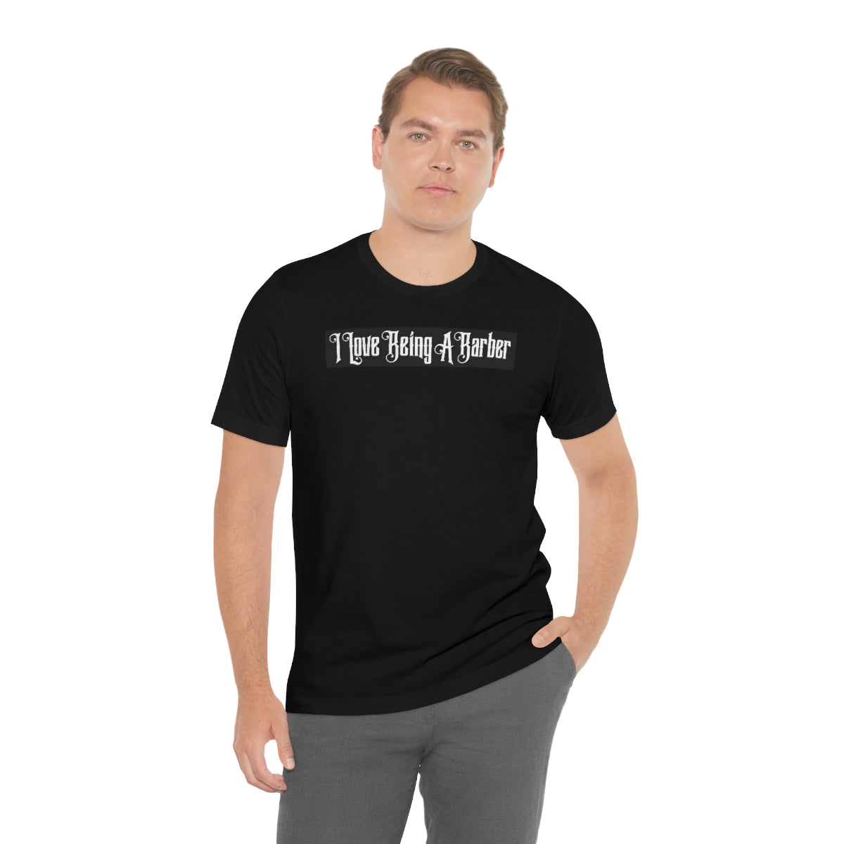 Unisex Jersey Short Sleeve Tee officialilovebeingabarber