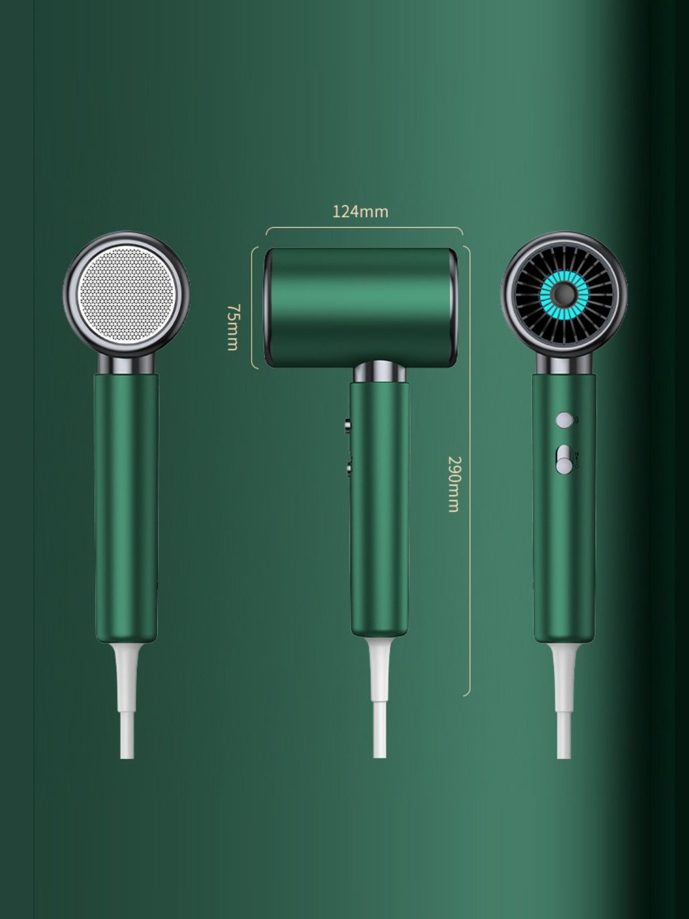 Constant Temperature High-Speed Hair Dryer Unique Oils