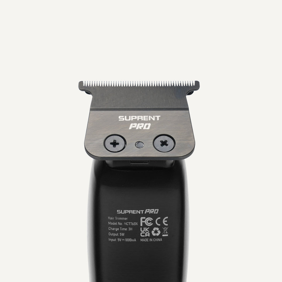 The Black Obsidian Professional Clipper and Trimmer Set - HC776BX SUPRENT US