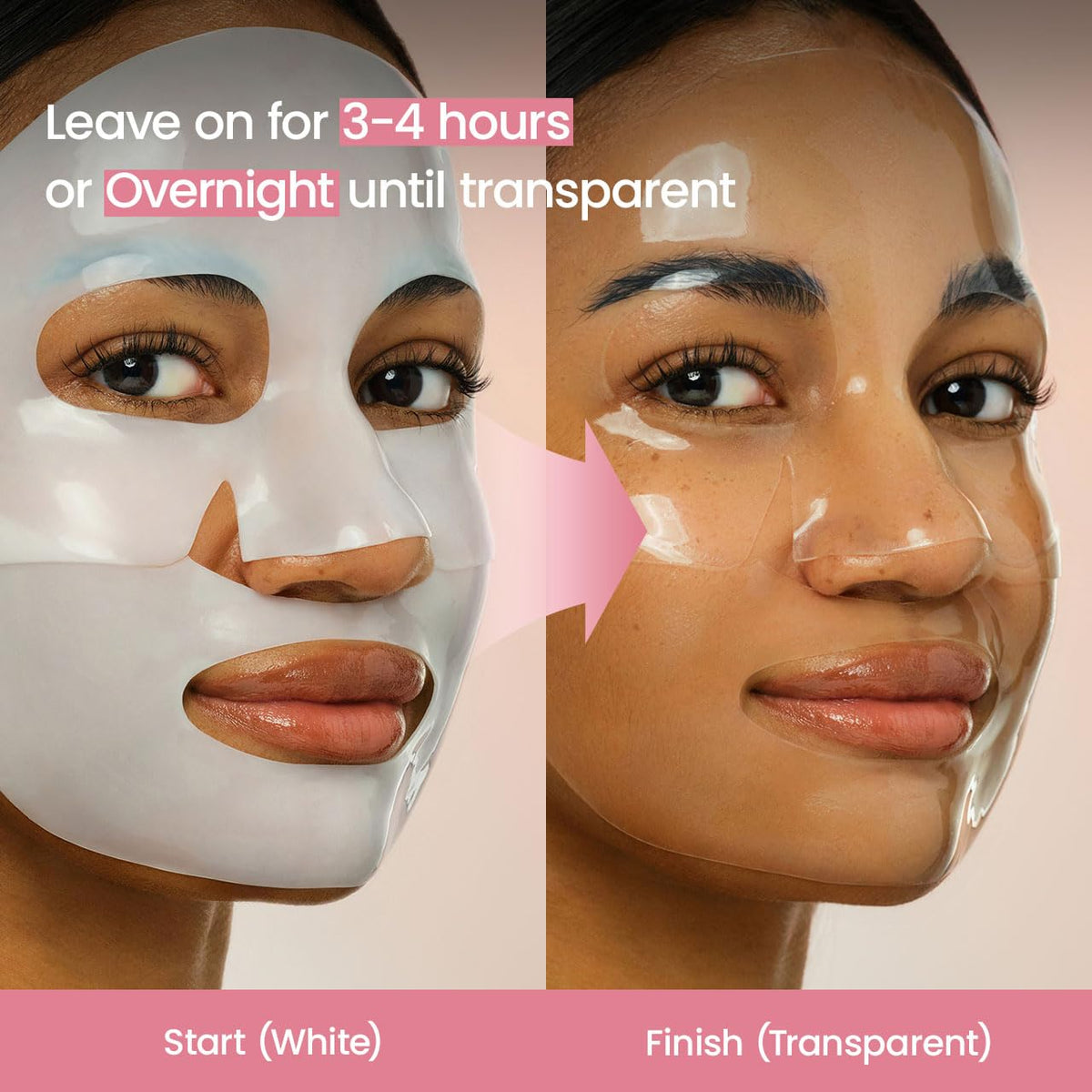 BIODANCE Bio-Collagen Real Deep Mask, Hydrating Overnight Hydrogel Mask, Pore Minimizing, Elasticity, Plumping Improvement, Korean Skin Care, Valentines Day Gifts for Her | 1.19oz(34g) x 4ea 7DAY'S
