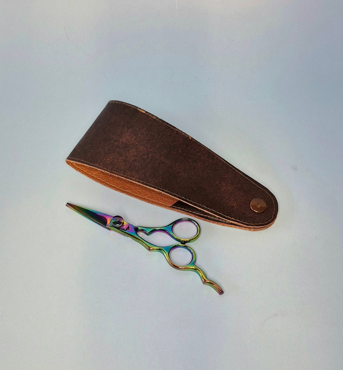 Mini Shears Offset 4.5" with extended finger rest, offset handle (Left or Right) Tamsco Precision Tools