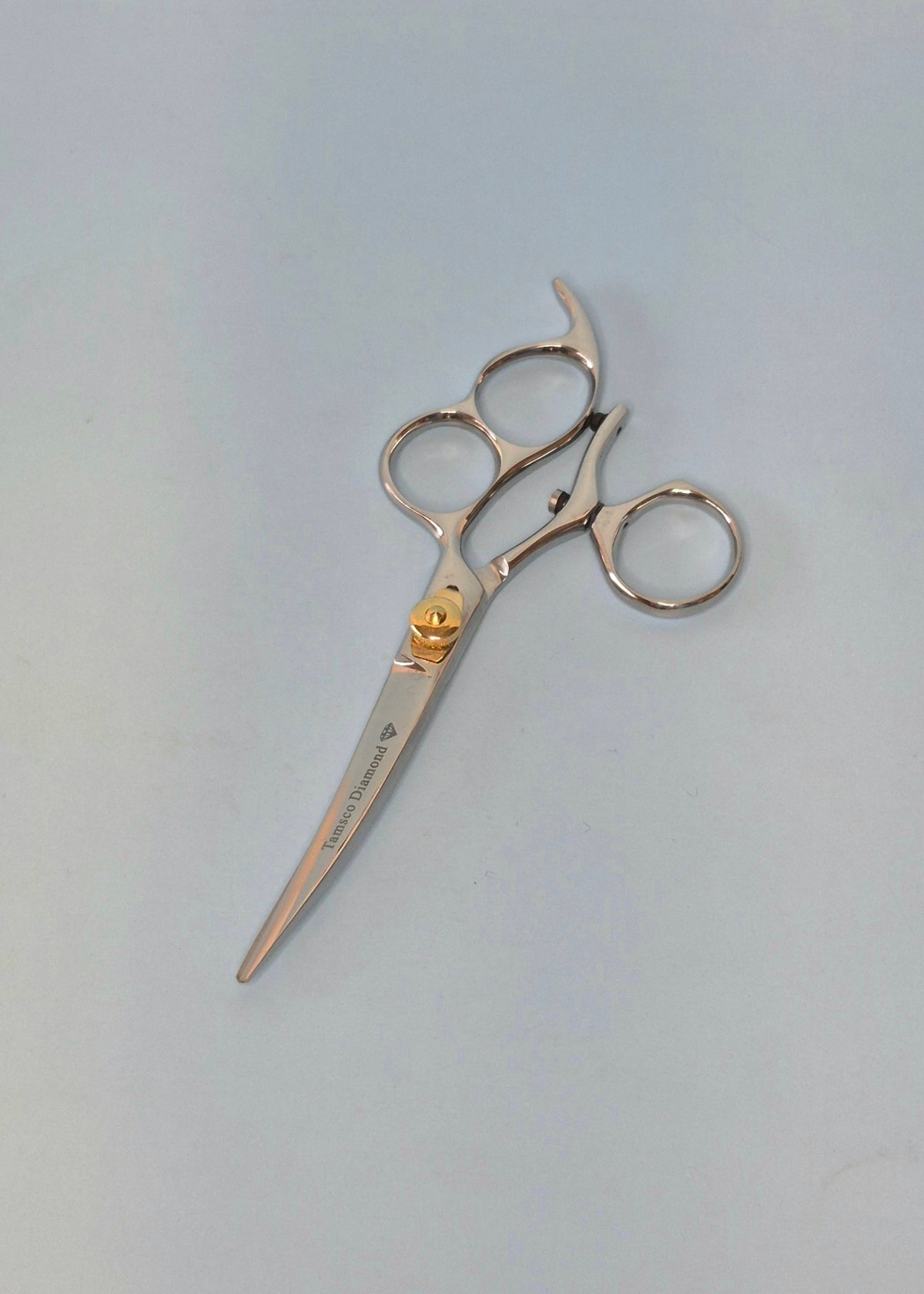 Sabre Curved Shears 6" Swivel Thumb Triple Ring Tamsco Precision Tools
