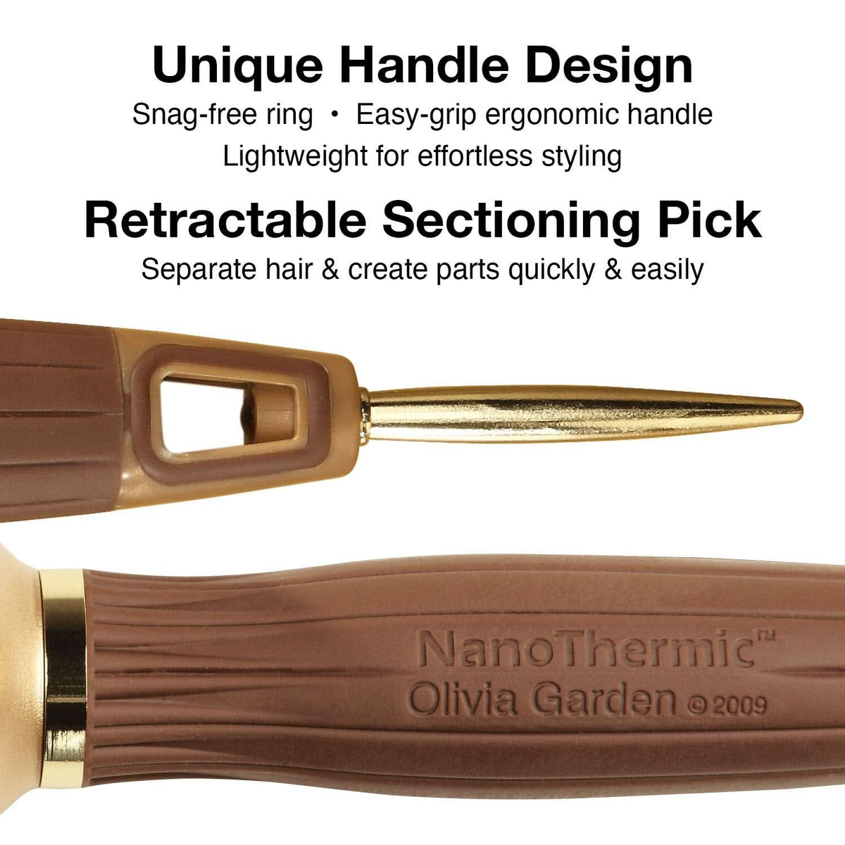 Olivia Garden NanoThermic Ceramic + Ion Flex Brush NT-FLEXBR The Beauty Box