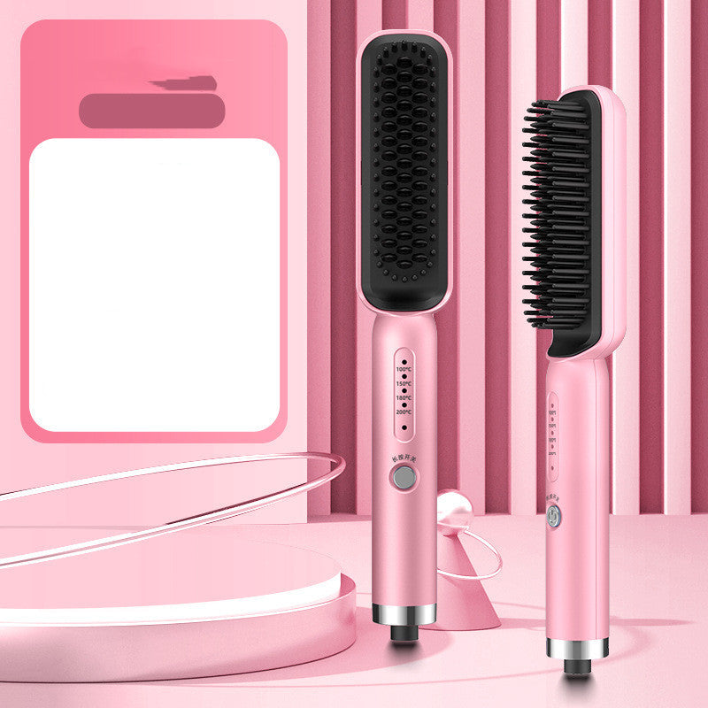 Multifunctional Temperature Control Adjusting Hair Straightening Comb FLIPSTYLEZLLC