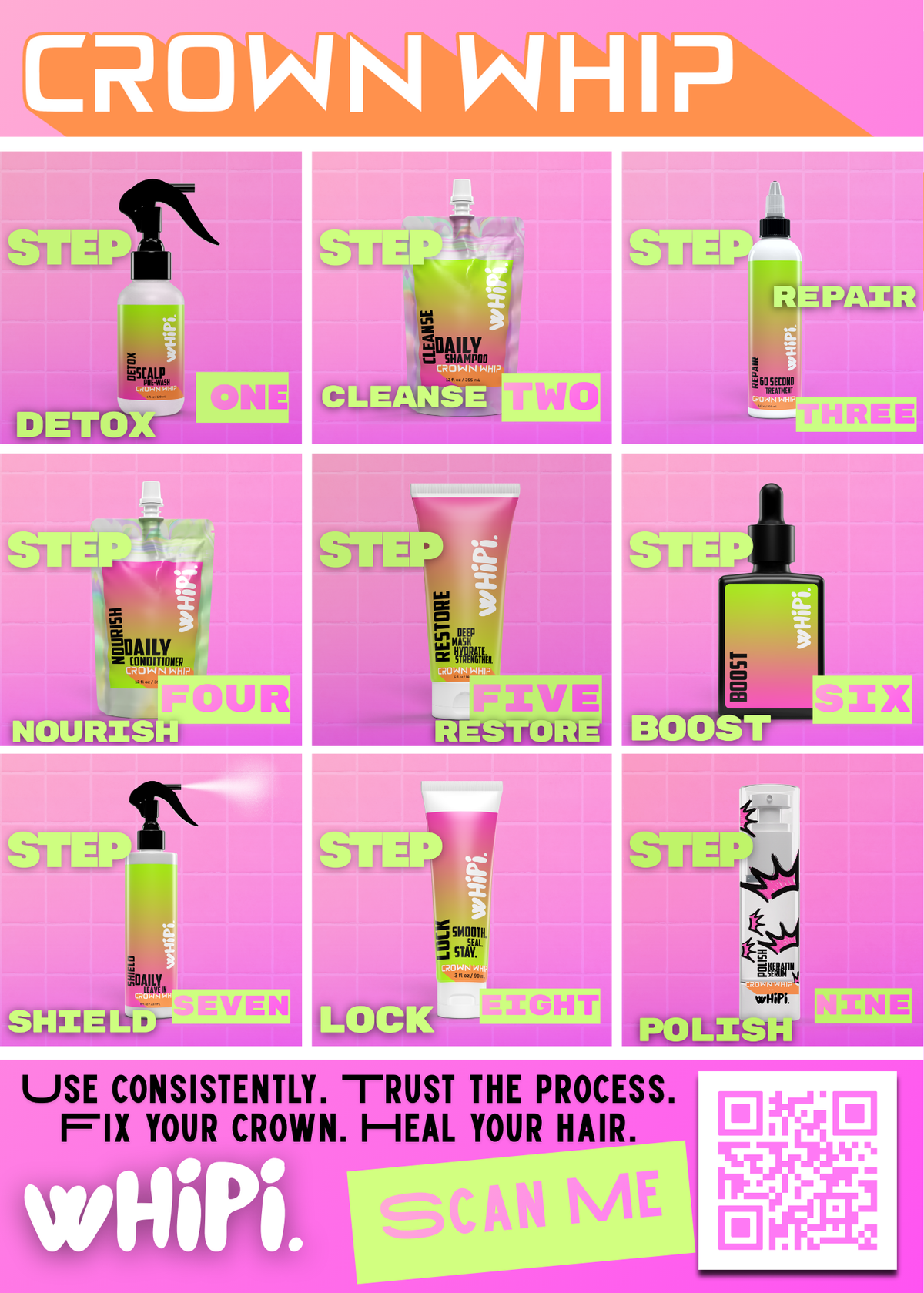 Nourish – Crown Whip Daily Conditioner Whipi Co