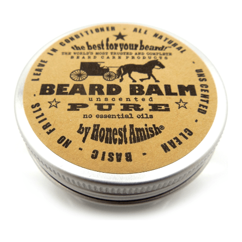 Honest Amish Pure Fragrance Free Beard Balm 2 oz Pasteur Pharmacy
