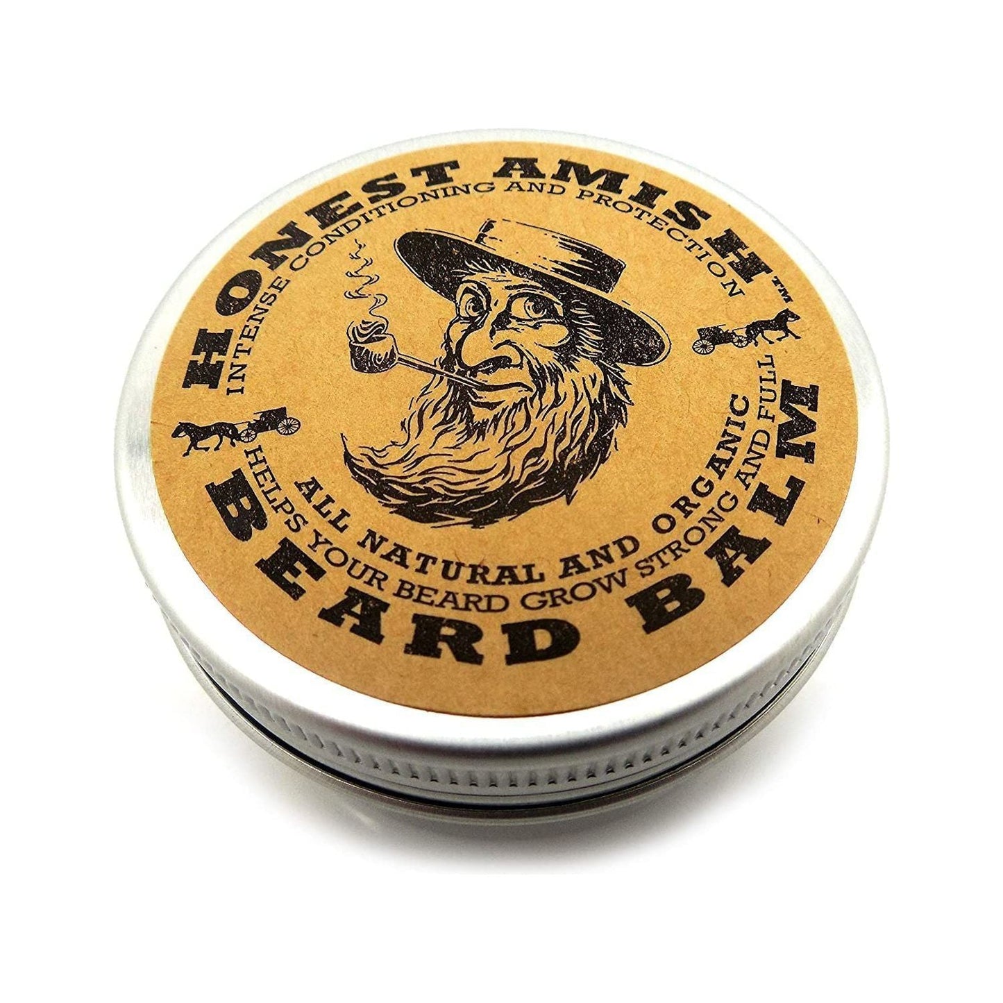Honest Amish Beard Balm 2 Oz Pasteur Pharmacy
