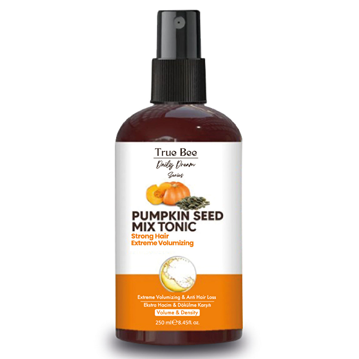 True Bee Daily Dream Pumpkin Seed Complex Hair Tonic 250ml | Nourishing Formula Beauty Care Bag