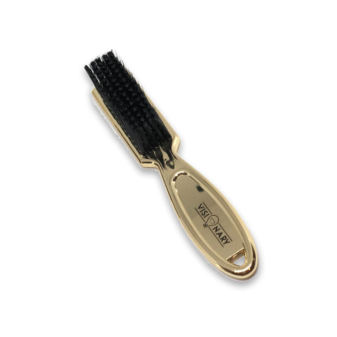 Gold Barber Brush Visionary Barbers