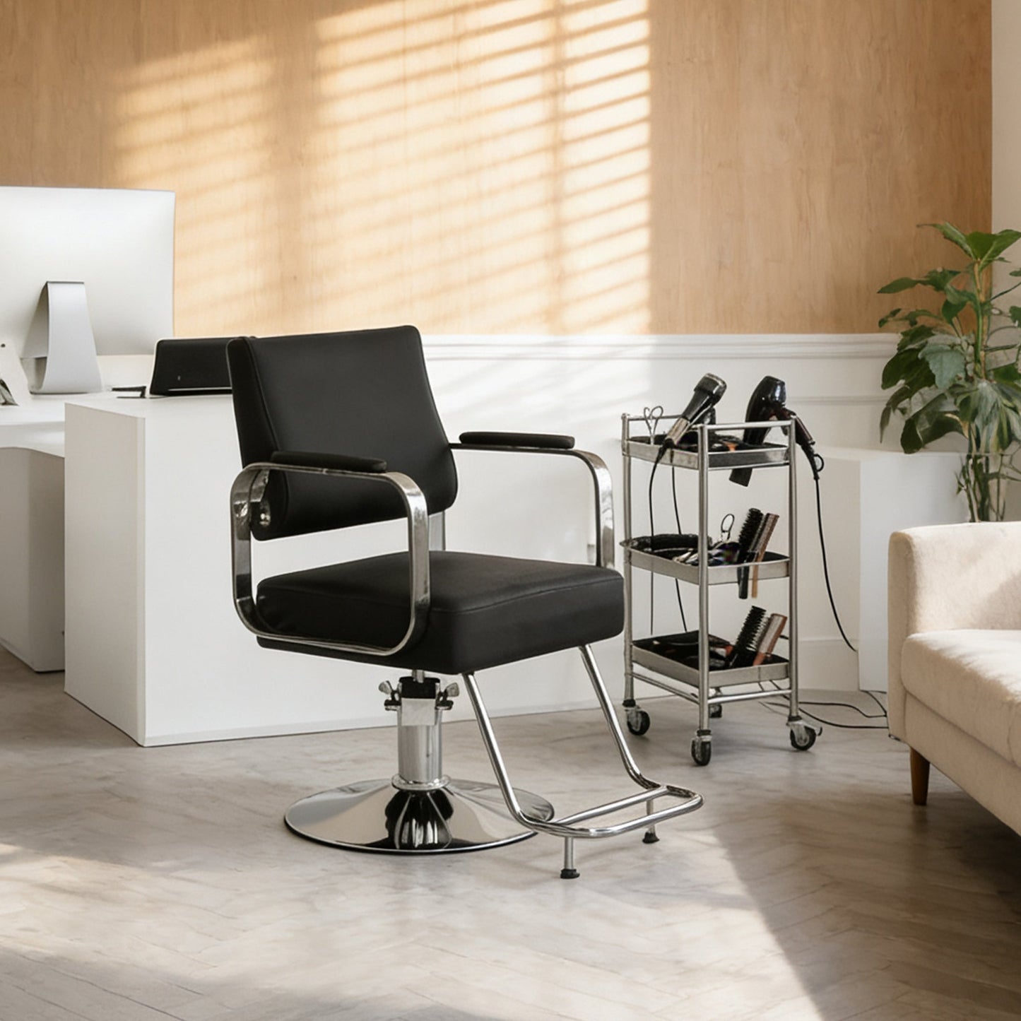 Barber Chair Salon Chair for Hair Stylist Home Furnishers