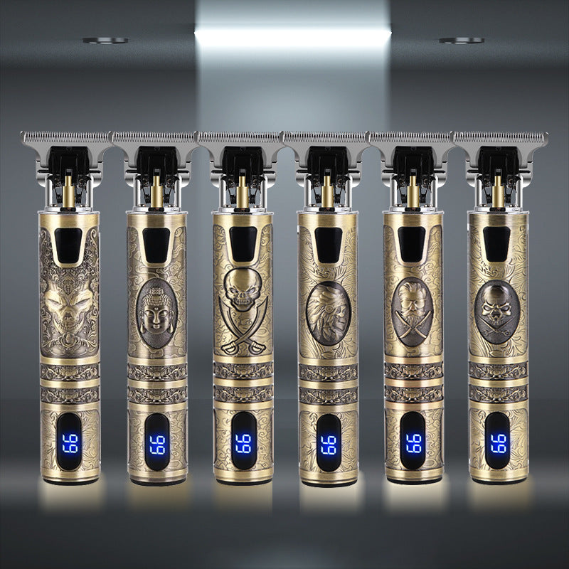 Fashion Retro Rechargeable Electric Clippers FLIPSTYLEZLLC