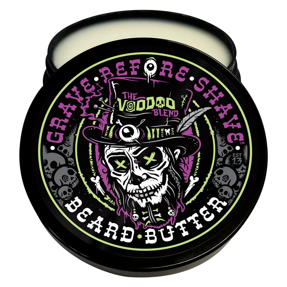 Grave Before Shave Beard Butter 4oz. Container Grave Before Shave
