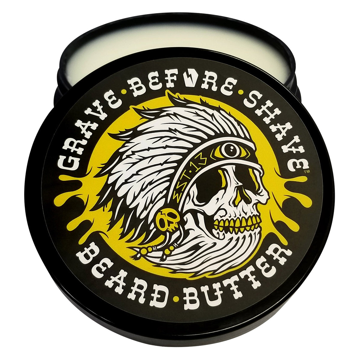 Grave Before Shave Beard Butter 4oz. Container Grave Before Shave