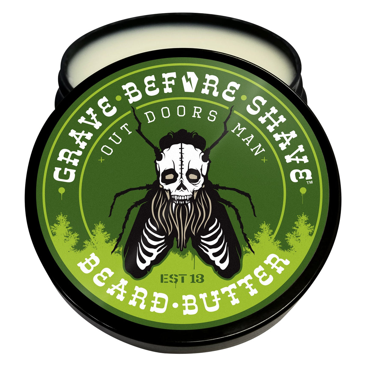 Grave Before Shave Beard Butter 4oz. Container Grave Before Shave
