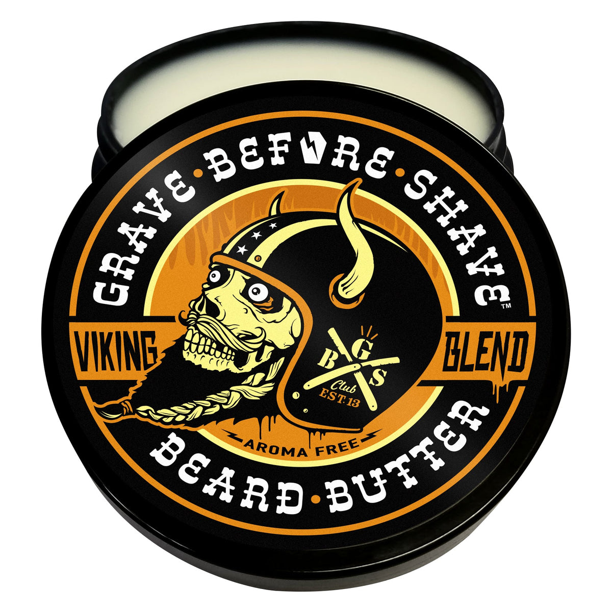 Grave Before Shave Beard Butter 4oz. Container Grave Before Shave