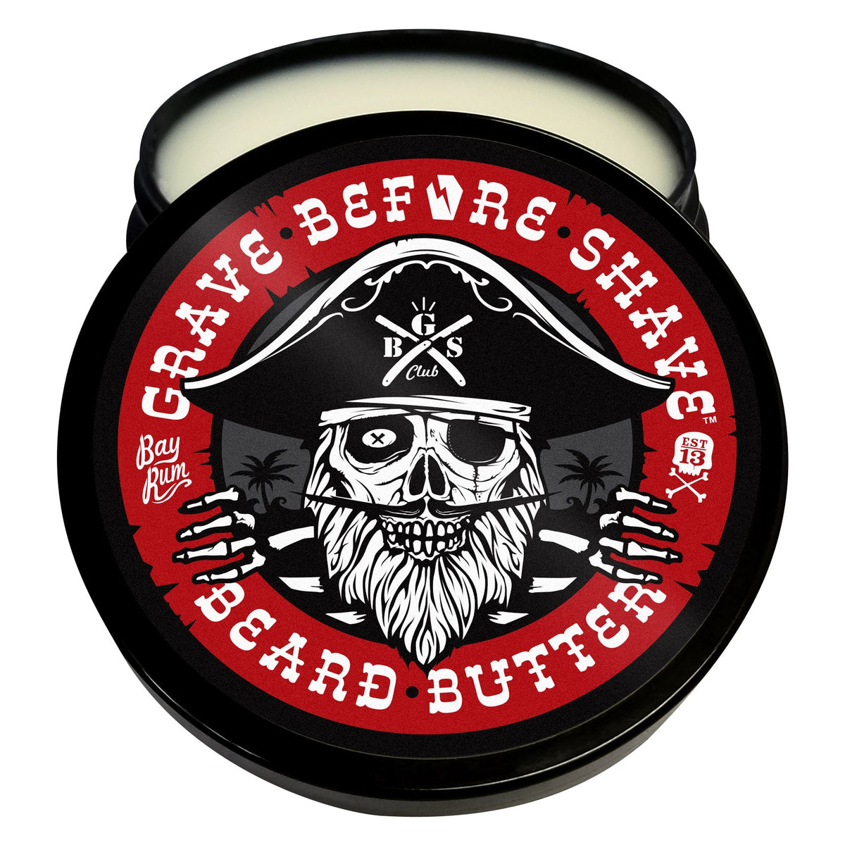 Grave Before Shave Beard Butter 4oz. Container Grave Before Shave