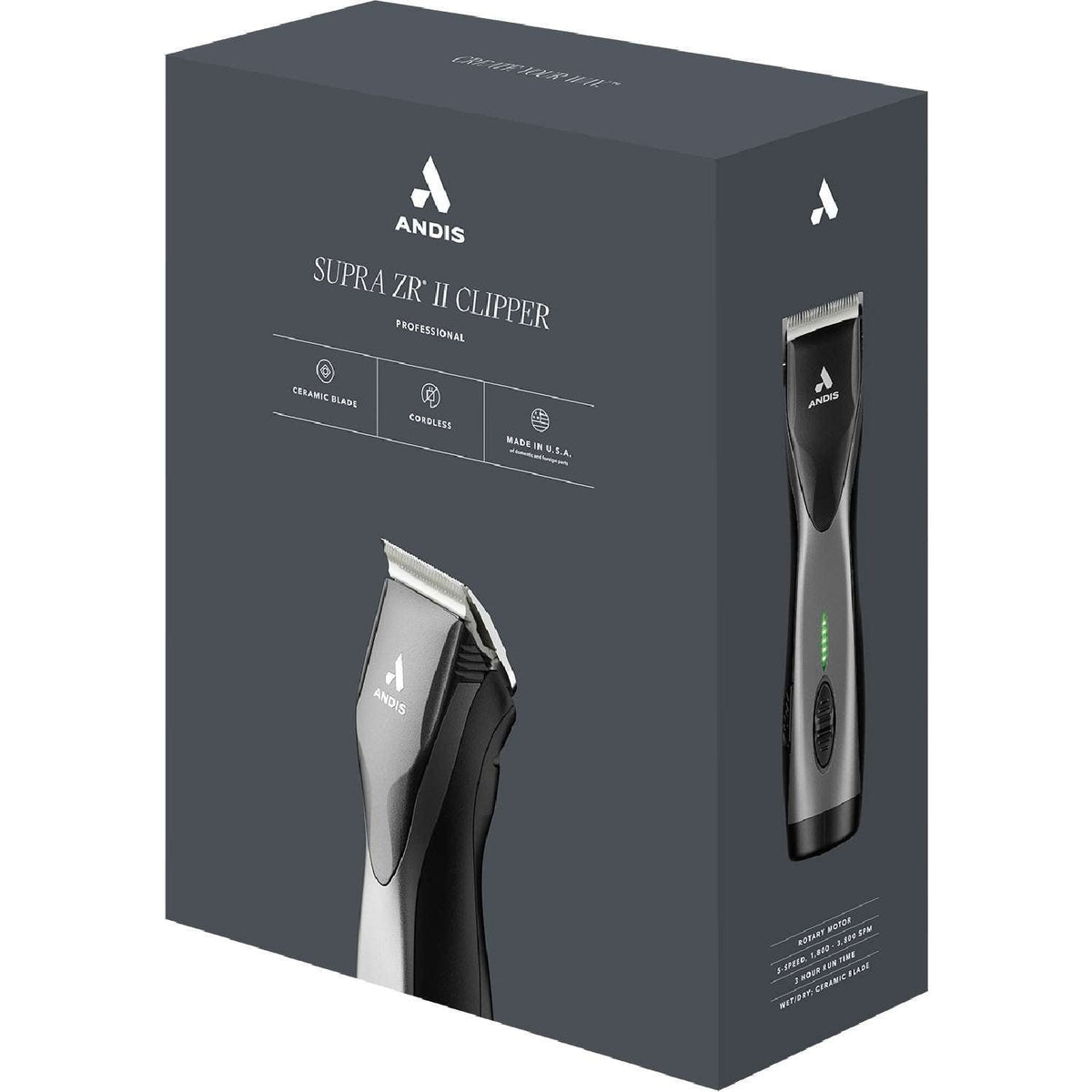 Andis Professional Supra Zr Ll Blade Clipper My Beauty Site Pro