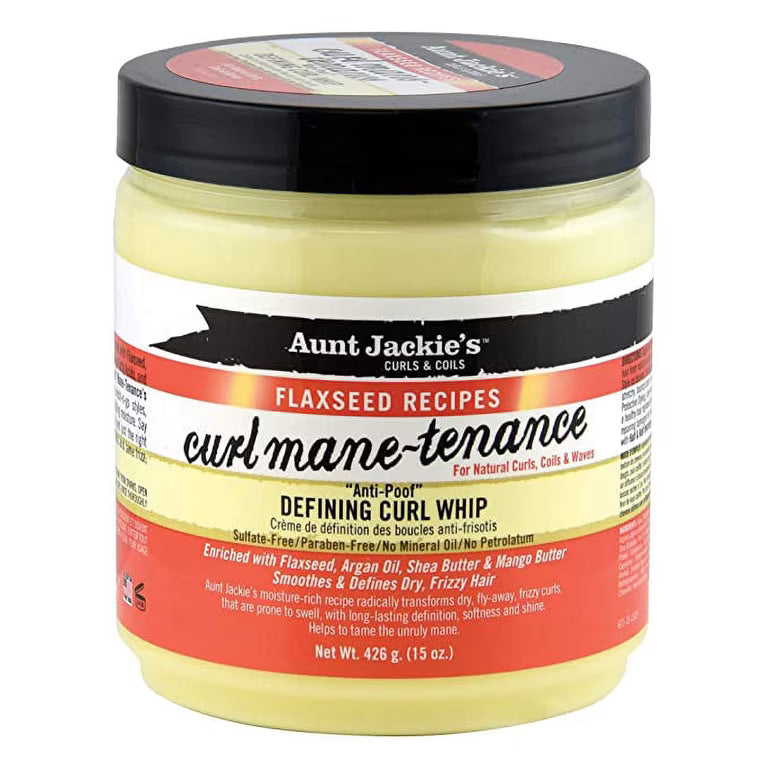 Aunt Jackie's Flaxseed Curl Mane-Tenace Defining Curl Whip 15 oz. My Beauty Site Pro