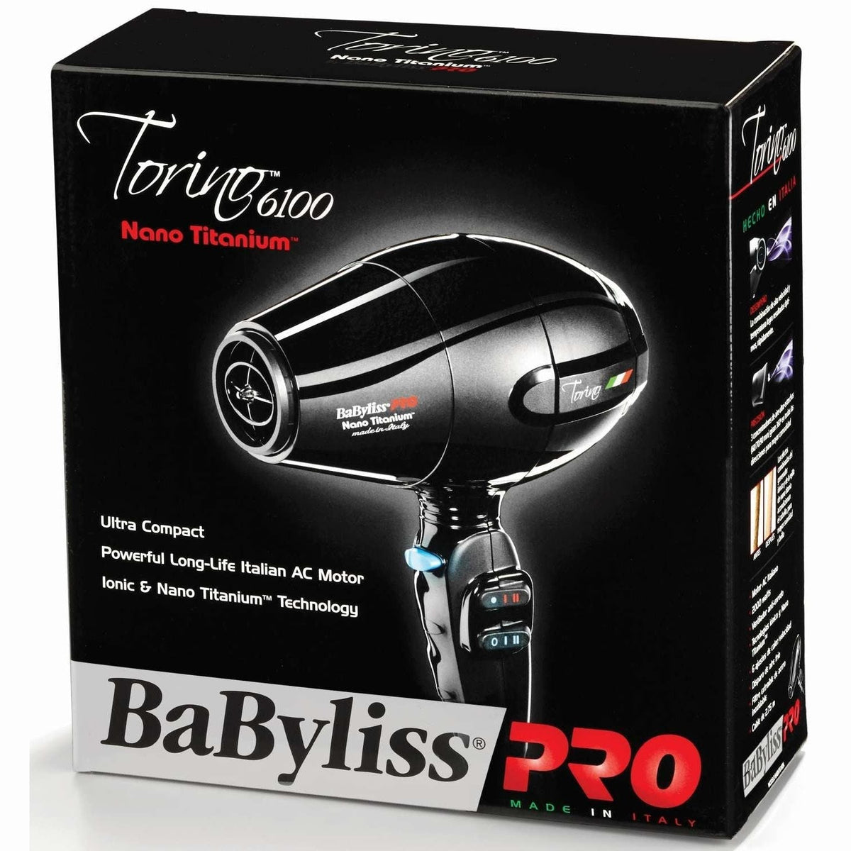 Babylisspro Nano Titanium Torino Dryer My Beauty Site Pro